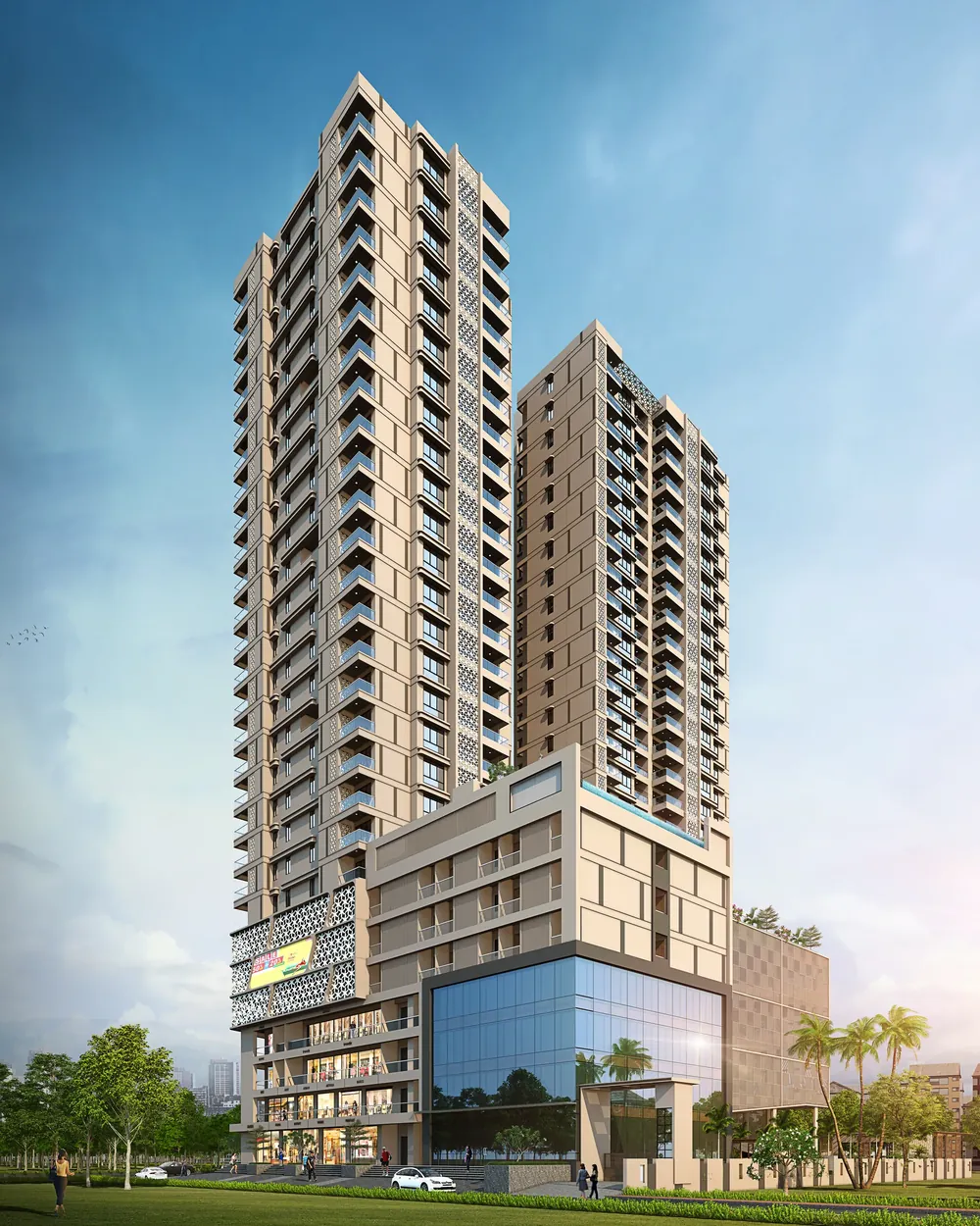 Melliza Towers in Koregaon Park Annexe, Pune