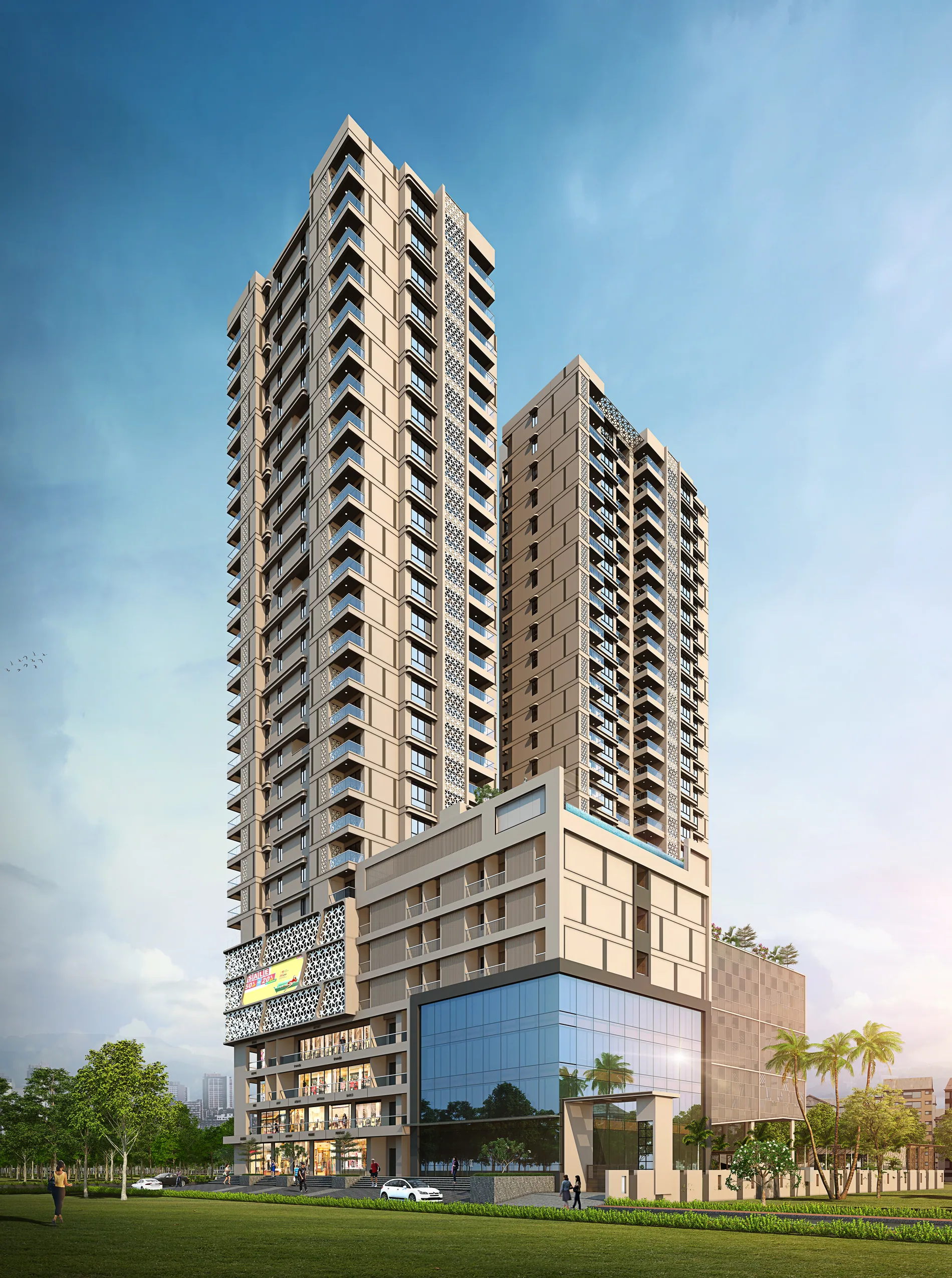 Melliza Towers elevation
