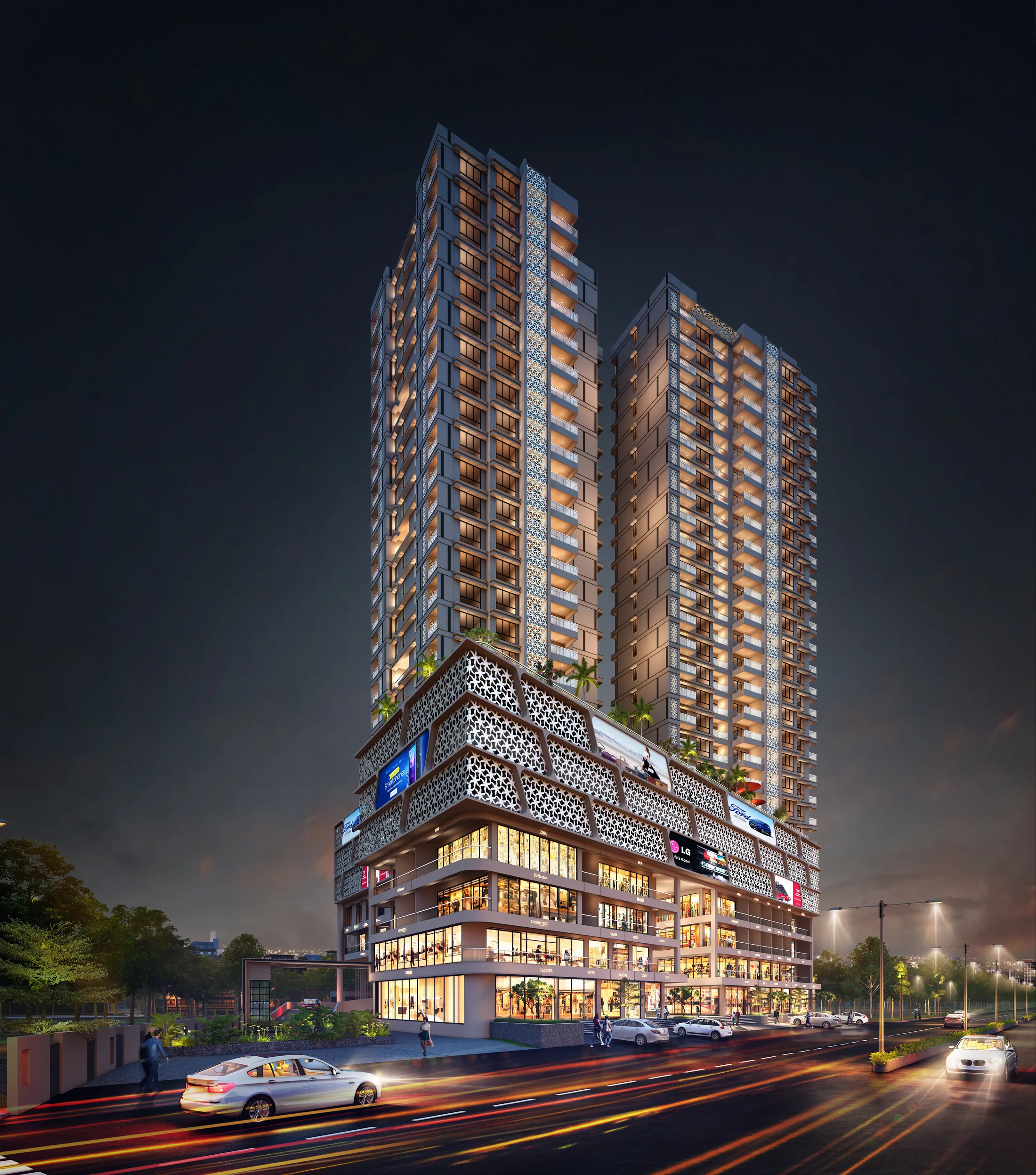 Melliza Towers elevation