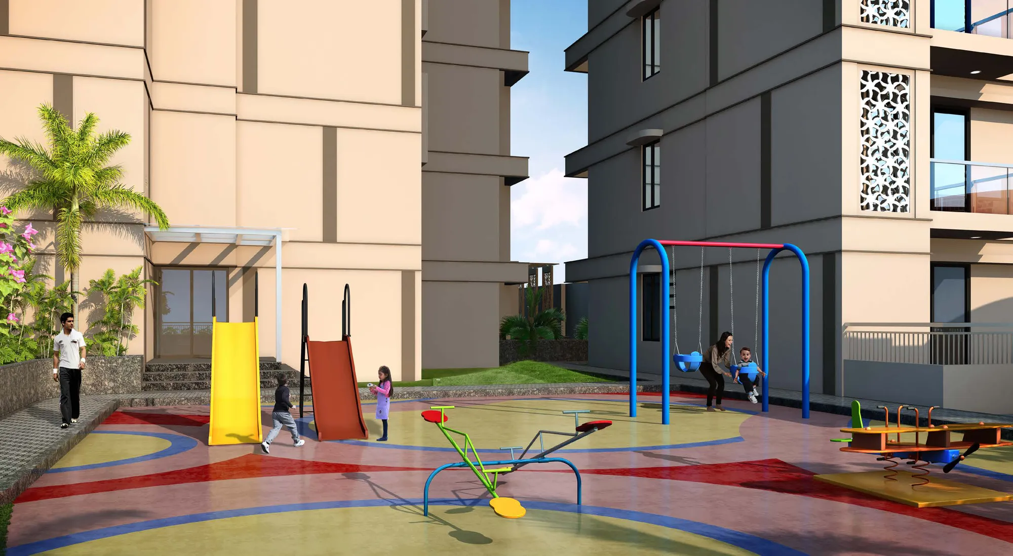 Kids' play area