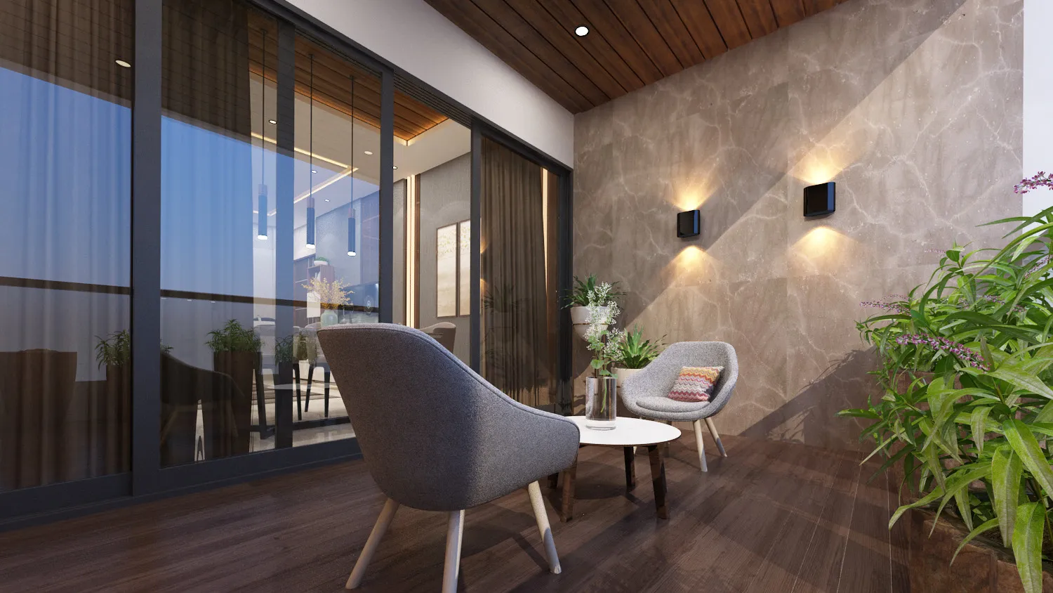 Pasaydan Shrushti balcony gallery