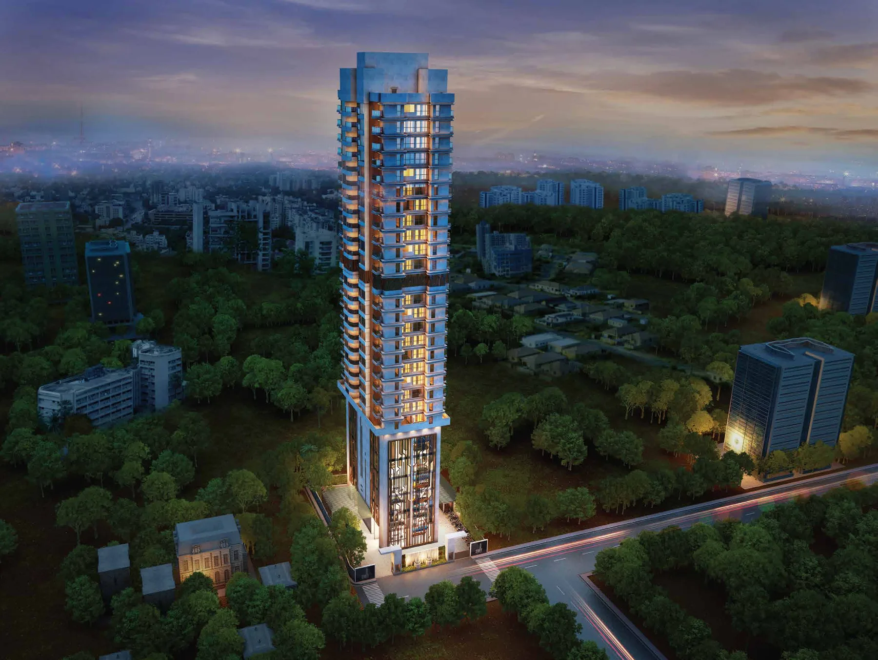 Starlit above the Koregaon Park canopy
